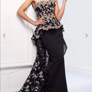 Mother of the bride evening gown.
